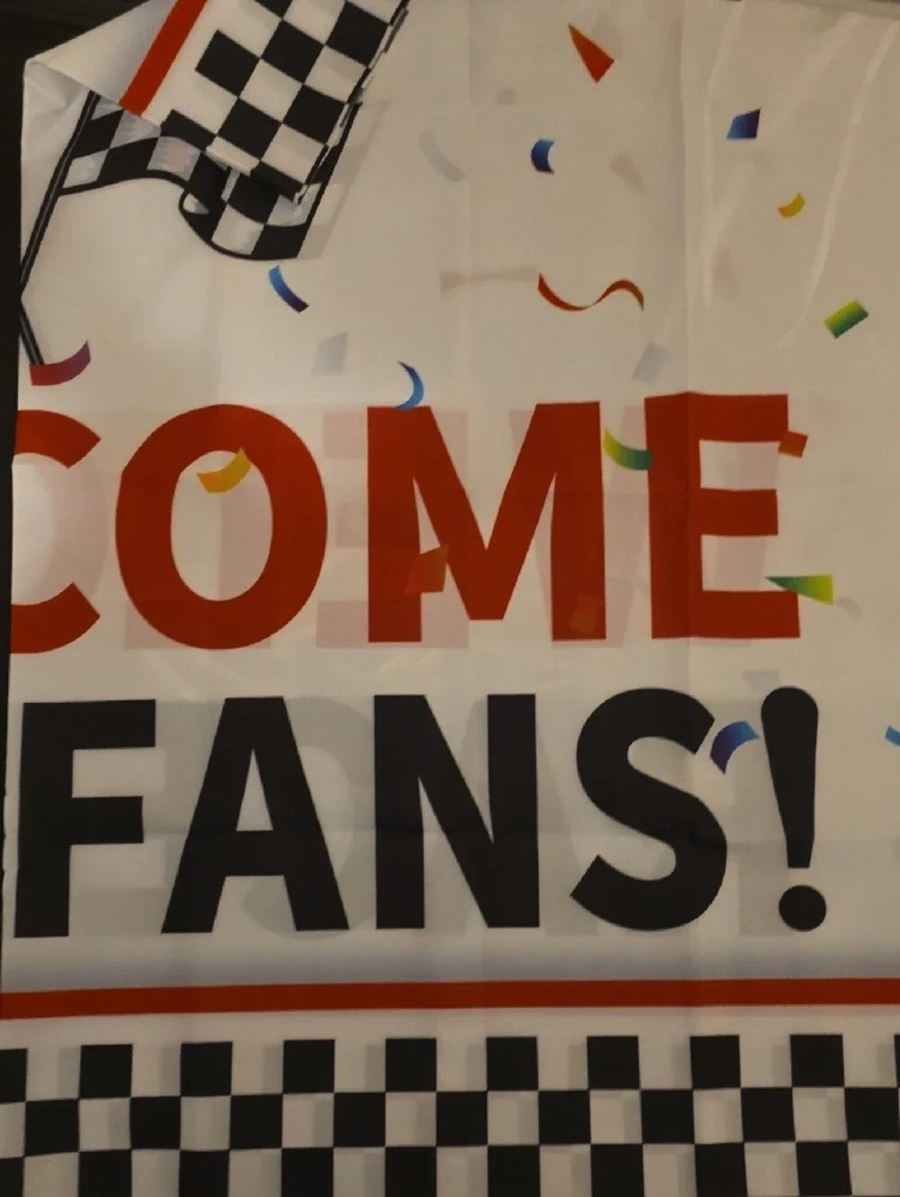 Car Racing Birthday Party Banner and Decorations Kit